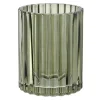 POCOline Zahnputzbecher grün Glas B/H: ca. 7x9 cm