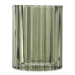 POCOline Zahnputzbecher grün Glas B/H: ca. 7x9 cm