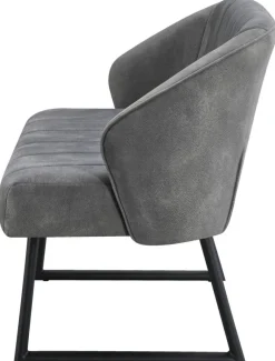 Polsterbank Sven grau B/H/T: ca. 131x81,5x63 cm