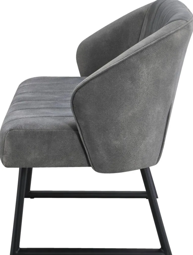 Polsterbank Sven grau B/H/T: ca. 131x81,5x63 cm