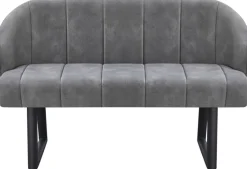 Polsterbank Sven grau B/H/T: ca. 131x81,5x63 cm