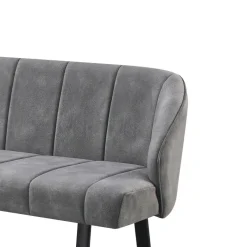 Polsterbank Sven grau B/H/T: ca. 131x81,5x63 cm