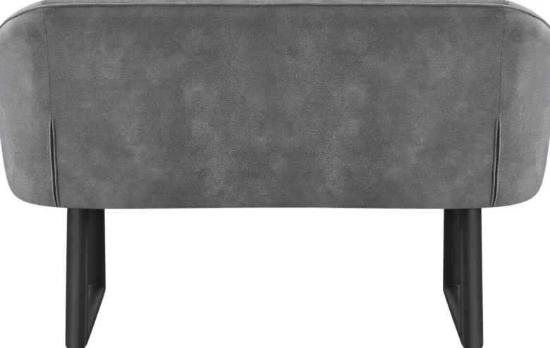 Polsterbank Sven grau B/H/T: ca. 131x81,5x63 cm