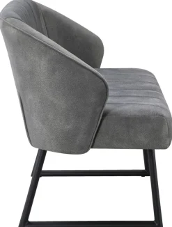 Polsterbank Sven grau B/H/T: ca. 131x81,5x63 cm