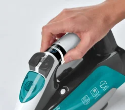 Polti Polti Dampfbügelautomat QS220 grün weiß Keramik B/H/L: ca. 31x15,5x31 cm