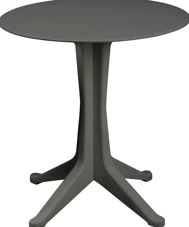 ProGarden Kunststofftisch Levante anthrazit Polypropylen H/D: ca. 72x70 cm