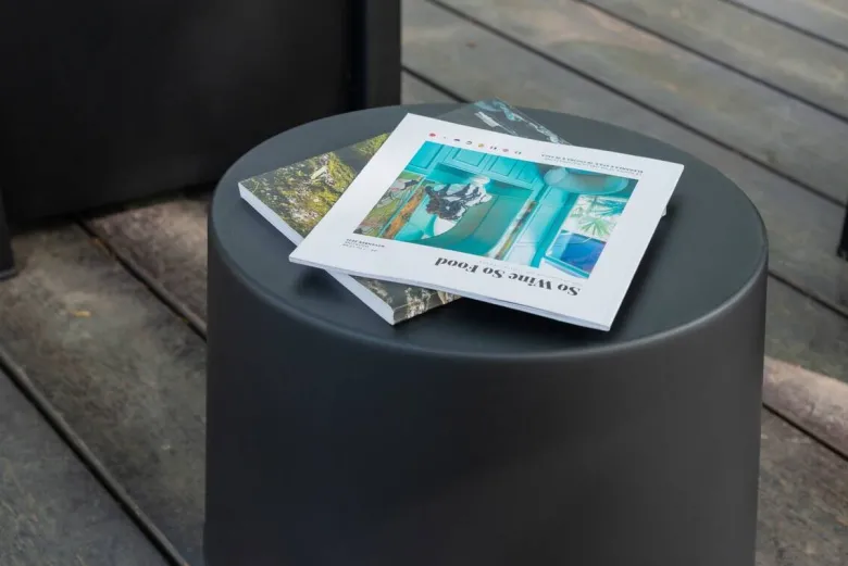 ProGarden Loungeset Luna anthrazit Kunststoff
