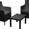 ProGarden Loungeset Magnolia anthrazit Kunststoff