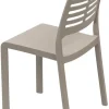 ProGarden Stapelstuhl Mistral taupe Kunststoff