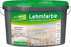 ProNatur Lehmfarbe weiß ca. 10 l