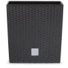 Prosperplast Pflanztopf anthrazit Kunststoff B/H/L: ca. 32x33x32 cm