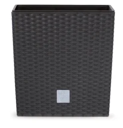 Prosperplast Pflanztopf anthrazit Kunststoff B/H/L: ca. 32x33x32 cm