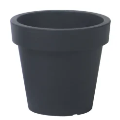Prosperplast Pflanztopf anthrazit Kunststoff H/D: ca. 46x49 cm