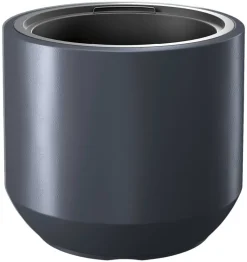 Prosperplast Pflanztopf Heos anthrazit Kunststoff H/D: ca. 28x30 cm