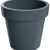 Prosperplast Pflanztopf Lofly anthrazit Kunststoff H/D: ca. 52x58 cm
