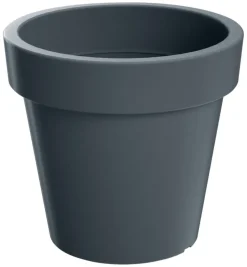 Prosperplast Pflanztopf Lofly anthrazit Kunststoff H/D: ca. 52x58 cm
