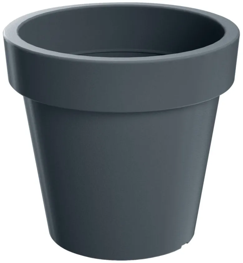 Prosperplast Pflanztopf Lofly anthrazit Kunststoff H/D: ca. 52x58 cm