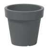 Prosperplast Pflanztopf Lofly steingrau Kunststoff H/D: ca. 46x49 cm