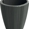 Prosperplast Pflanztopf Oro anthrazit Kunststoff H/D: ca. 50x47 cm