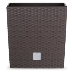 Prosperplast Pflanztopf Rato dunkelbraun Kunststoff B/H/L: ca. 32x33x32 cm