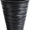 Prosperplast Pflanztopf Sand anthrazit Kunststoff H/D: ca. 44x39 cm