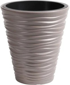 Prosperplast Pflanztopf Sand Mocca Kunststoff H/D: ca. 44x39 cm