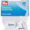 Prym Klebehaken weiß 4 Packstücke