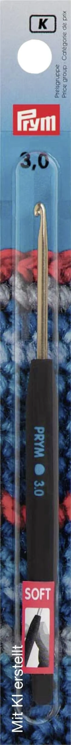 Prym Wollhäkelnadel mit Softgriff