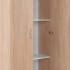 Putzschrank Andy 4 Eiche Sonoma Nachbildung B/H/T: ca. 70x187x34 cm