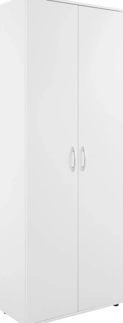 Putzschrank Andy 4 weiß B/H/T: ca. 70x187x35 cm