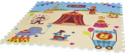 Puzzlematte Zirkus bunt