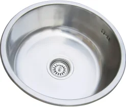 Quellmalz Einbauspüle Roma Edelstahl Edelstahl H/D: ca. 16x45 cm