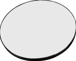 Rahmenspiegel Leano schwarz Kunststoff D: ca. 61 cm