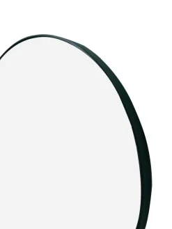 Rahmenspiegel Leano schwarz Kunststoff D: ca. 61 cm