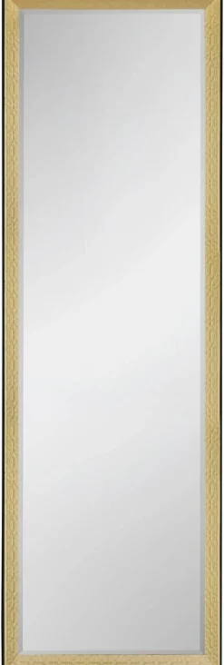 Rahmenspiegel Mara schwarz gold B/H: ca. 70x170 cm