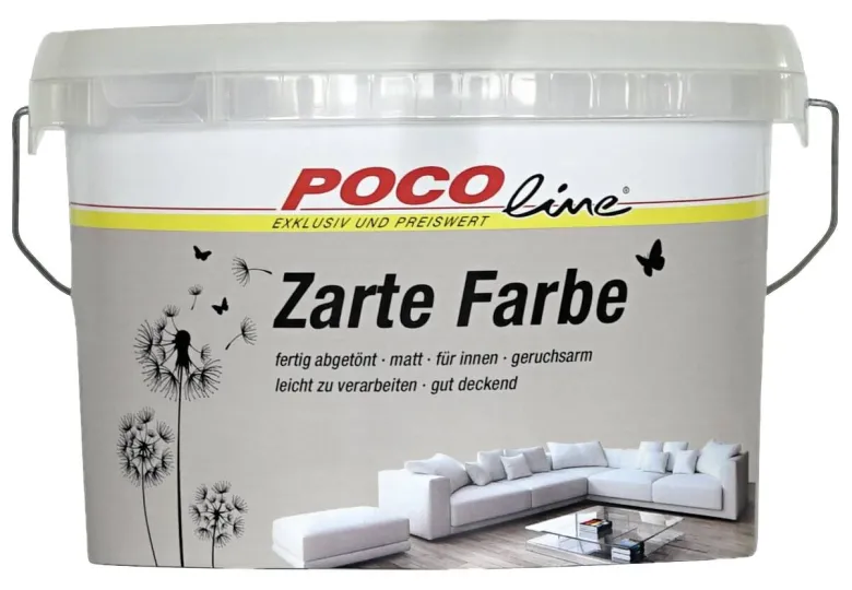 Raumfarbe Zarte Farben Feder ca. 2,5 l
