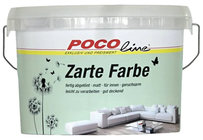 Raumfarbe Zarte Farben Pistazie ca. 2,5 l