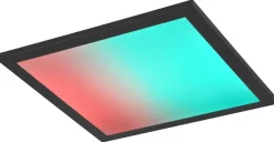 Reality LED-Deckenleuchte Beta schwarz Metall B/H/T: ca. 29,5x50x29,5 cm 1 Brennstellen