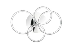 Reality LED-Deckenleuchte Cires Chrom Metall B/H/L: ca. 8,5x49,5x65,5 cm
