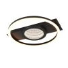 Reality LED-Deckenleuchte mattschwarz Metall B/H/D: ca. 35x5x33 cm