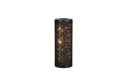 Reality LED-Tischleuchte Taco schwarz Kunststoff B/L: ca. 13x34,5 cm