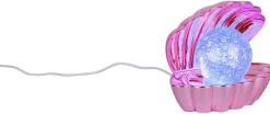 Reality LED-Tischlleuchte Shelly pink Kunststoff