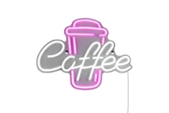 Reality LED-Wandleuchte Coffee B/L: ca. 40x30 cm