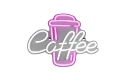 Reality LED-Wandleuchte Coffee B/L: ca. 40x30 cm