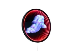 Reality LED-Wandleuchte Duke schwarz B/H: ca. 40x3 cm