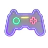 Reality LED-Wandleuchte Gamer B/L: ca. 41x27,5 cm