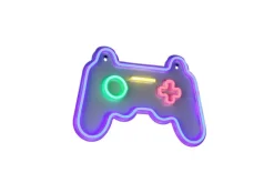 Reality LED-Wandleuchte Gamer B/L: ca. 41x27,5 cm