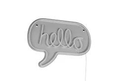Reality LED-Wandleuchte Hello B/L: ca. 43x31 cm
