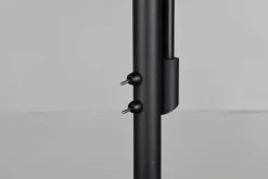 Reality Stehlampe schwarz Metall E27 2 Brennstellen