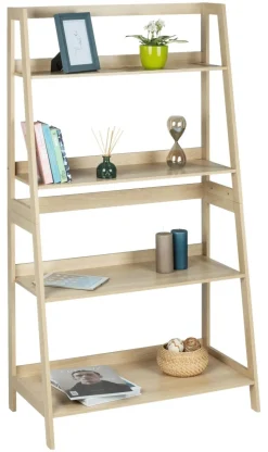 Regal Edda beige B/H/T: ca. 83x150x43 cm